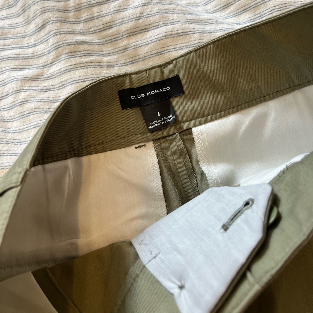 Club Monaco Green Chino - Picture 7 of 8